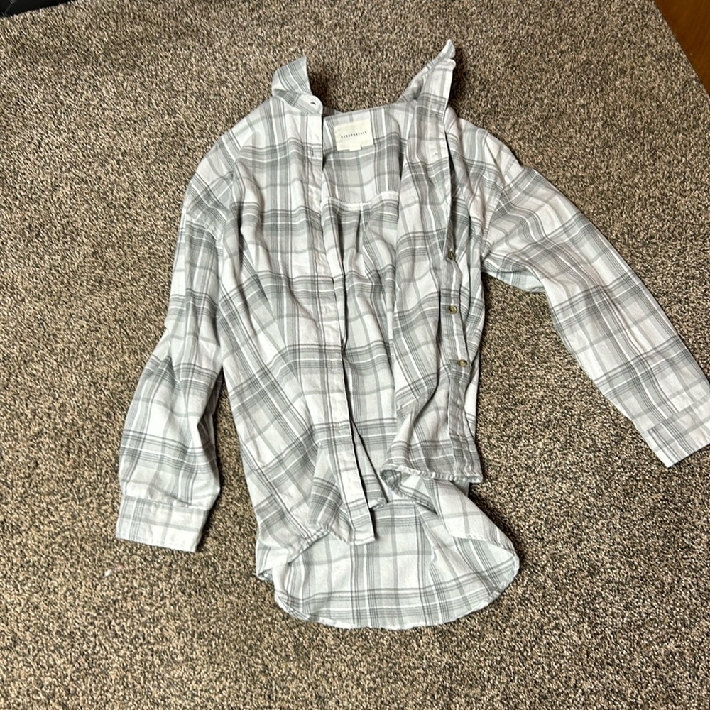 Oversized flannel